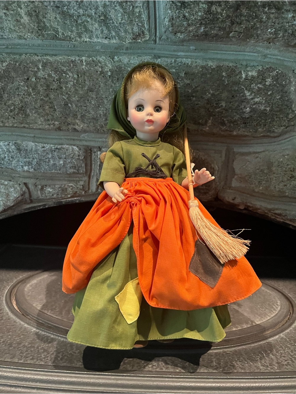 Vintage 1965 original Madame Alexander Poor Cinderella Doll.  14 inches.